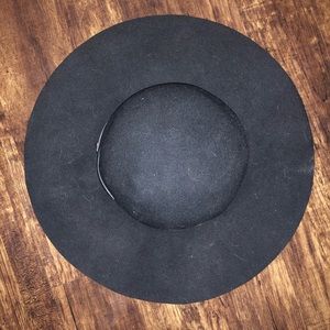 Black Floppy Hat